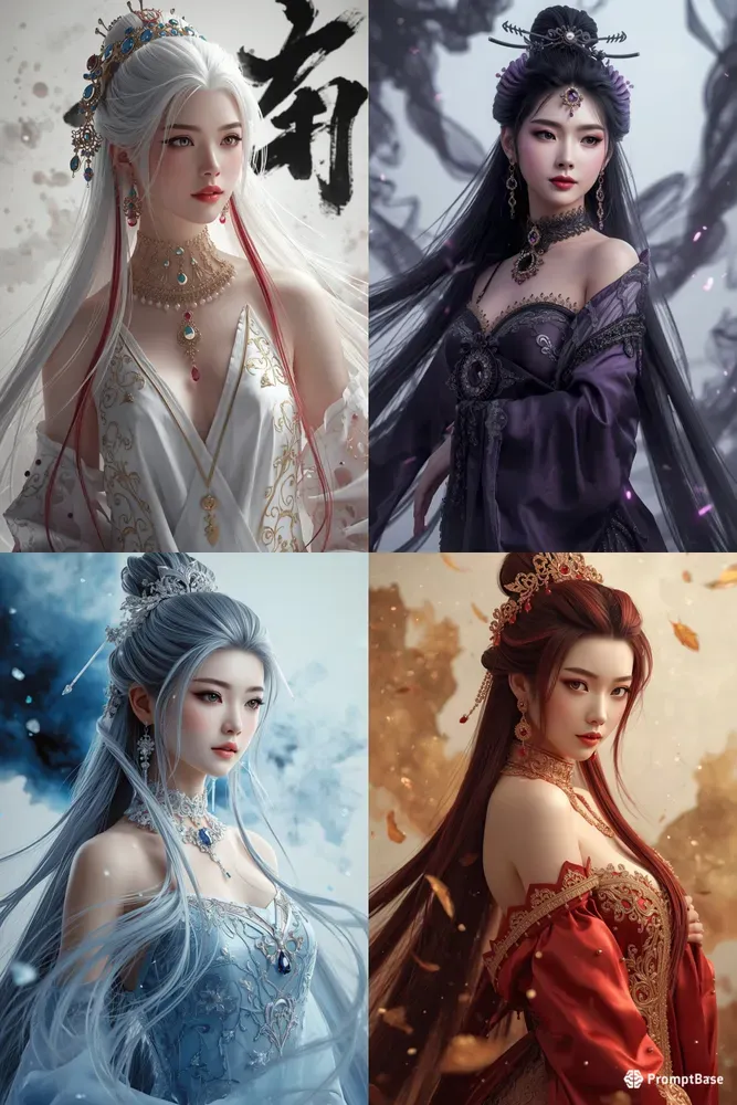 3D Donghua Cinematic Portraits