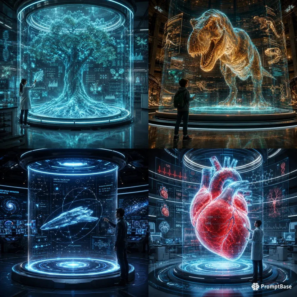 Holographic Worlds Of Wonder