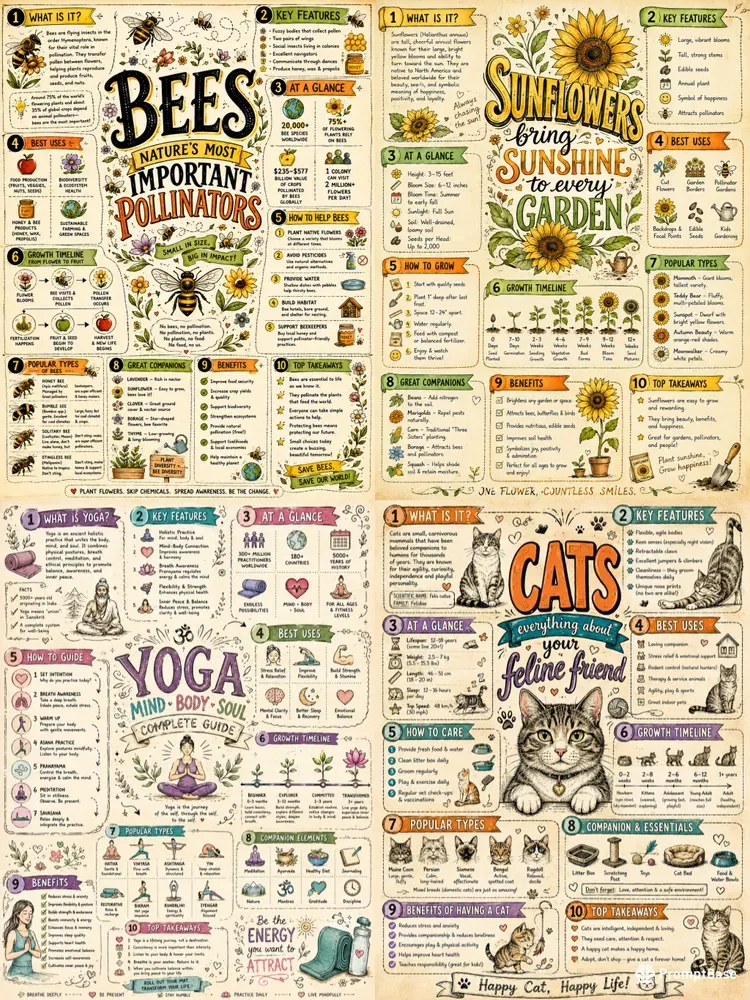 Ultimate Hand Drawn Visual Infographics