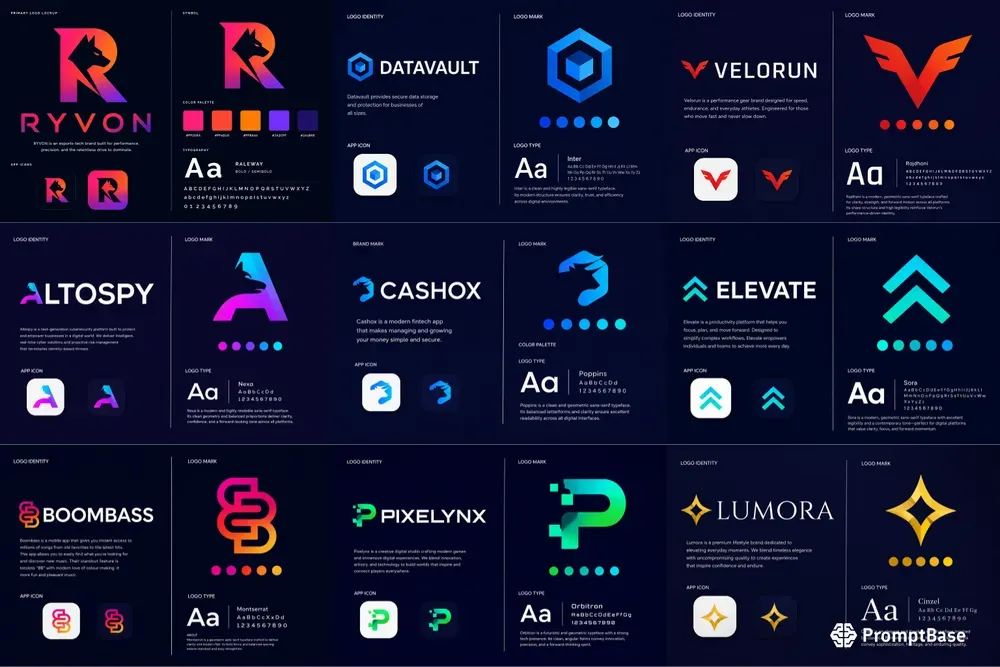Logo Brand Identity Presentations