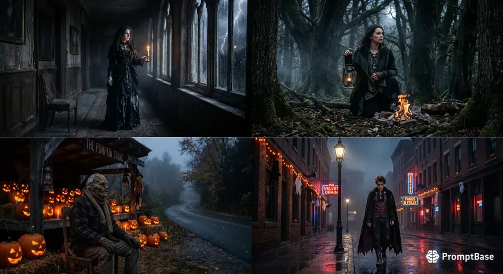 Cinematic Halloween Photography