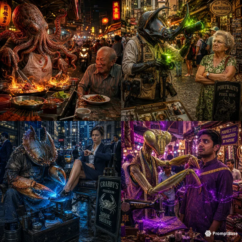 Monster Street Workers