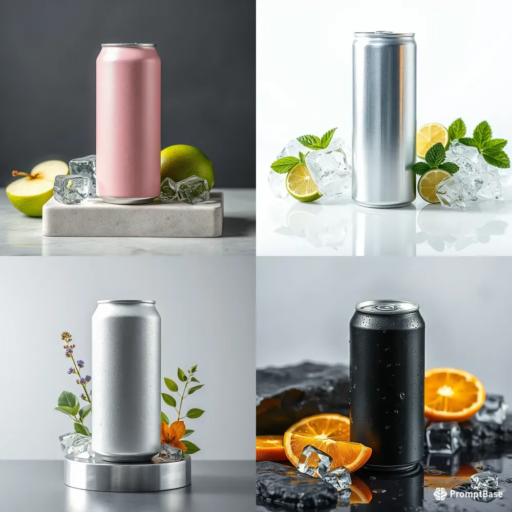 Beverage Can Craft Soda Mockups