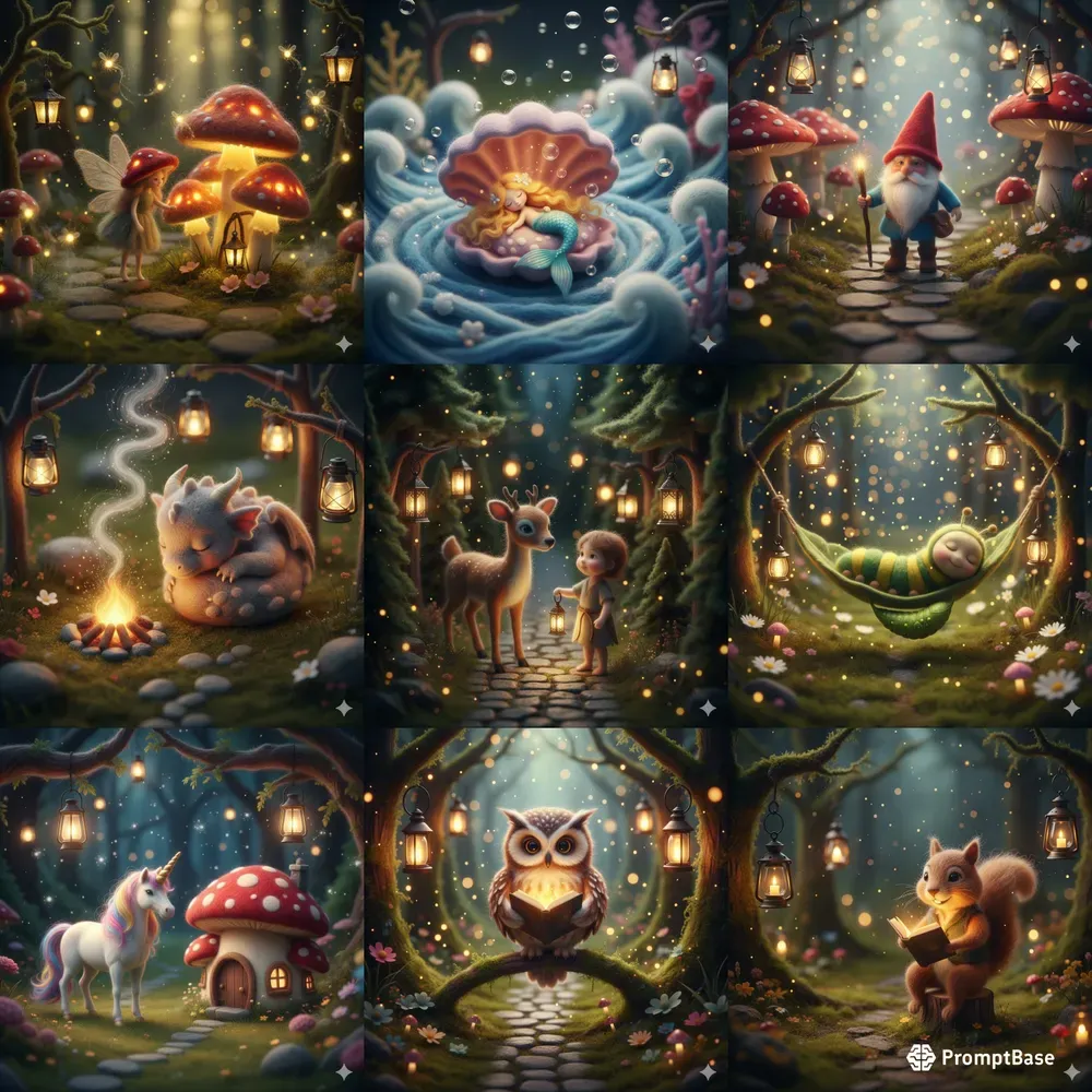 Enchanted Woolcraft Fantasy Worlds