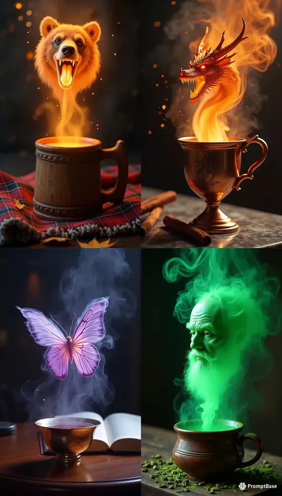 Ethereal Smoke Spirits In Drinks
