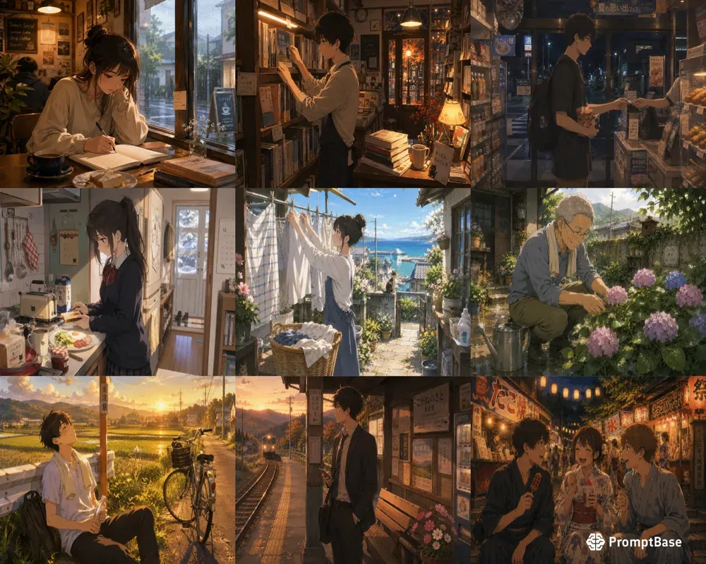 Cozy Anime Moments Generator