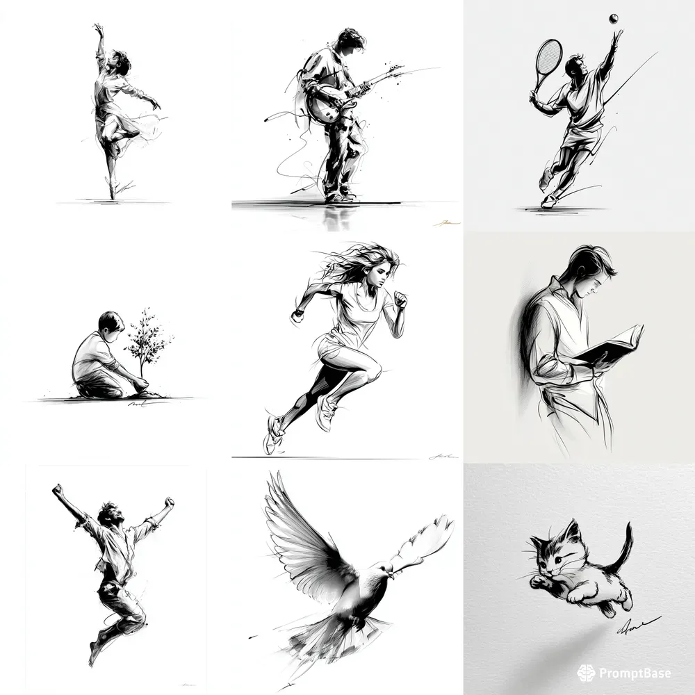 Minimalist Line Art For Modern Drawings