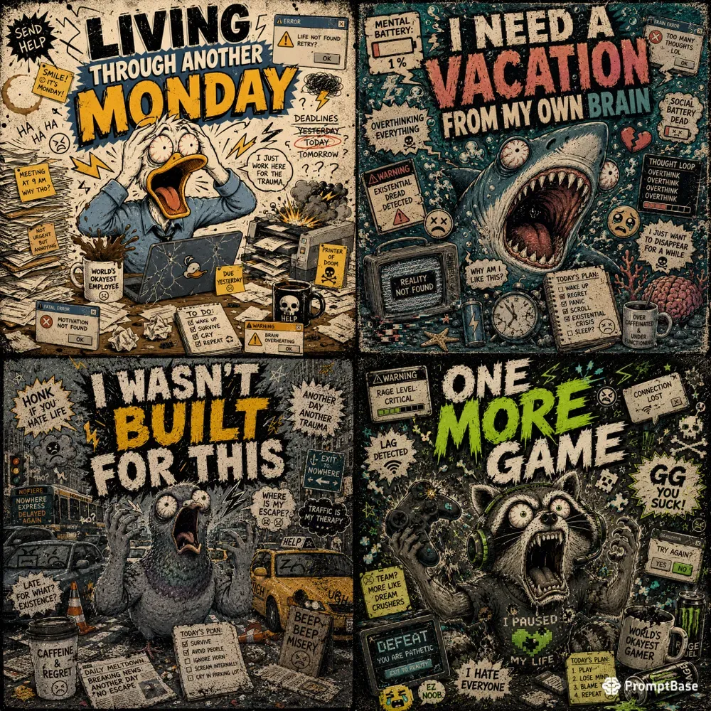 Viral Meme Animal Tshirts