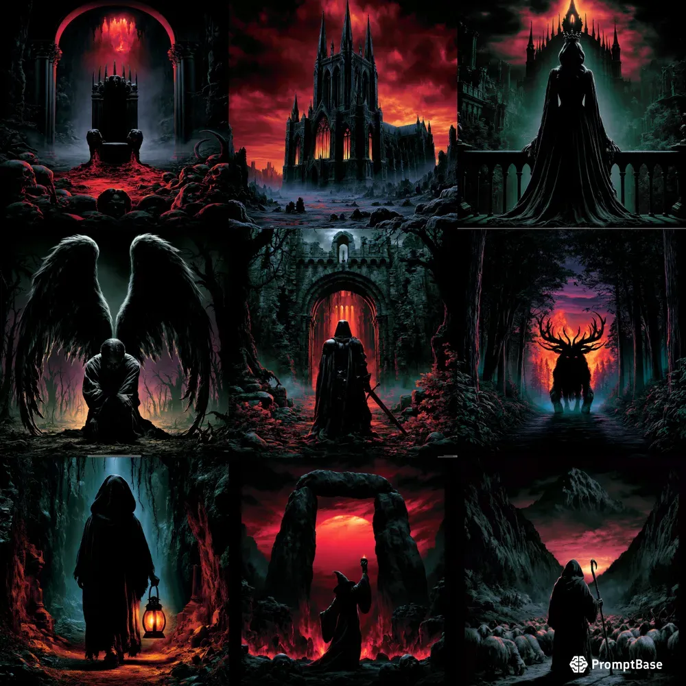 Cinematic Dark Fantasy Worlds