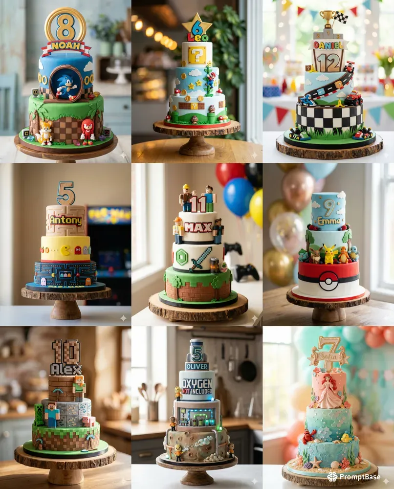 Realistic Birthday Cake Generator