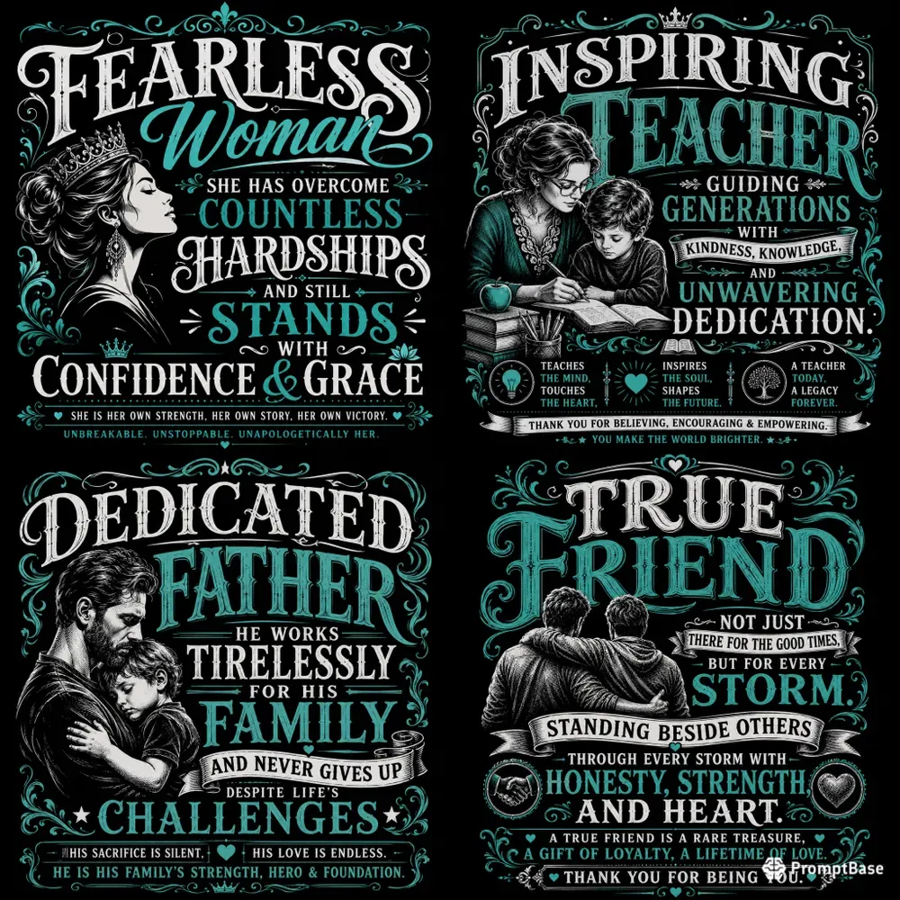 Inspirational Typography Posters