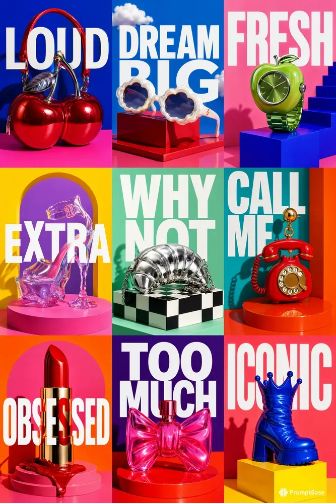 Absurdist Luxury Pop Ads