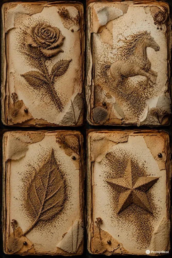 Sand Splash Junk Journal Pages Generator