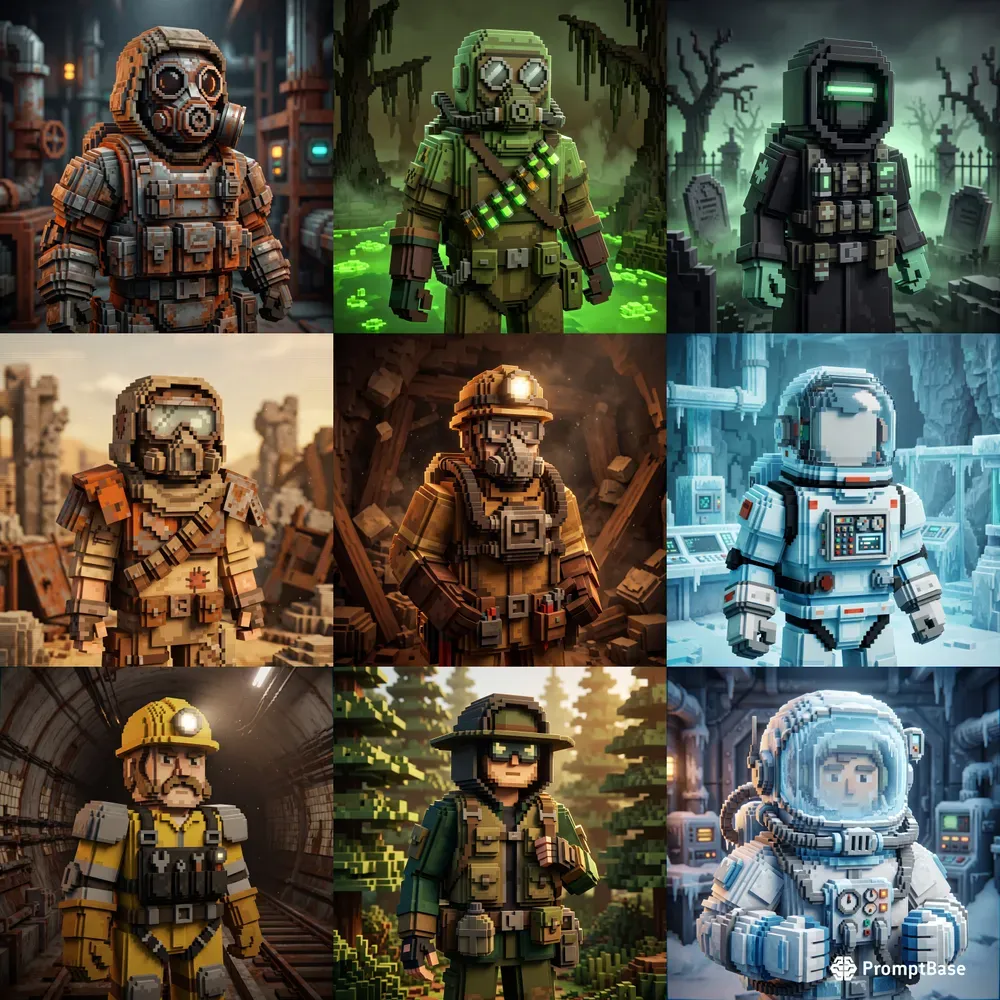 Voxel Hazardresponse Avatar Generator