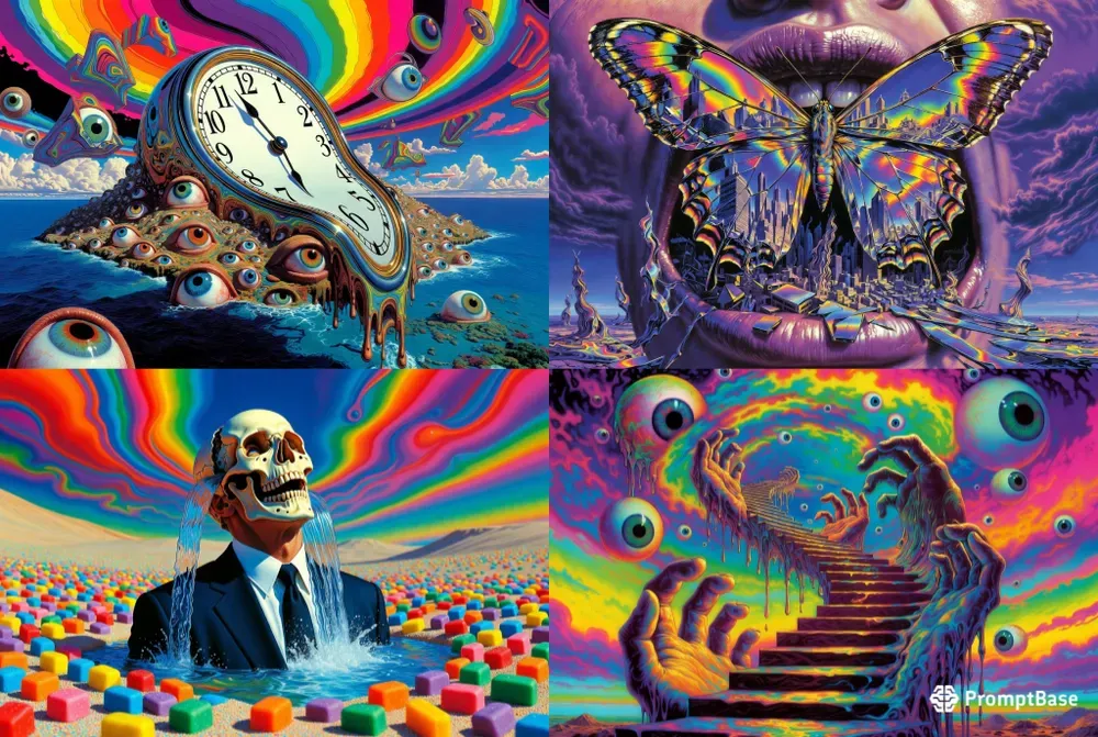 Psychedelic Surrealism Image Packs