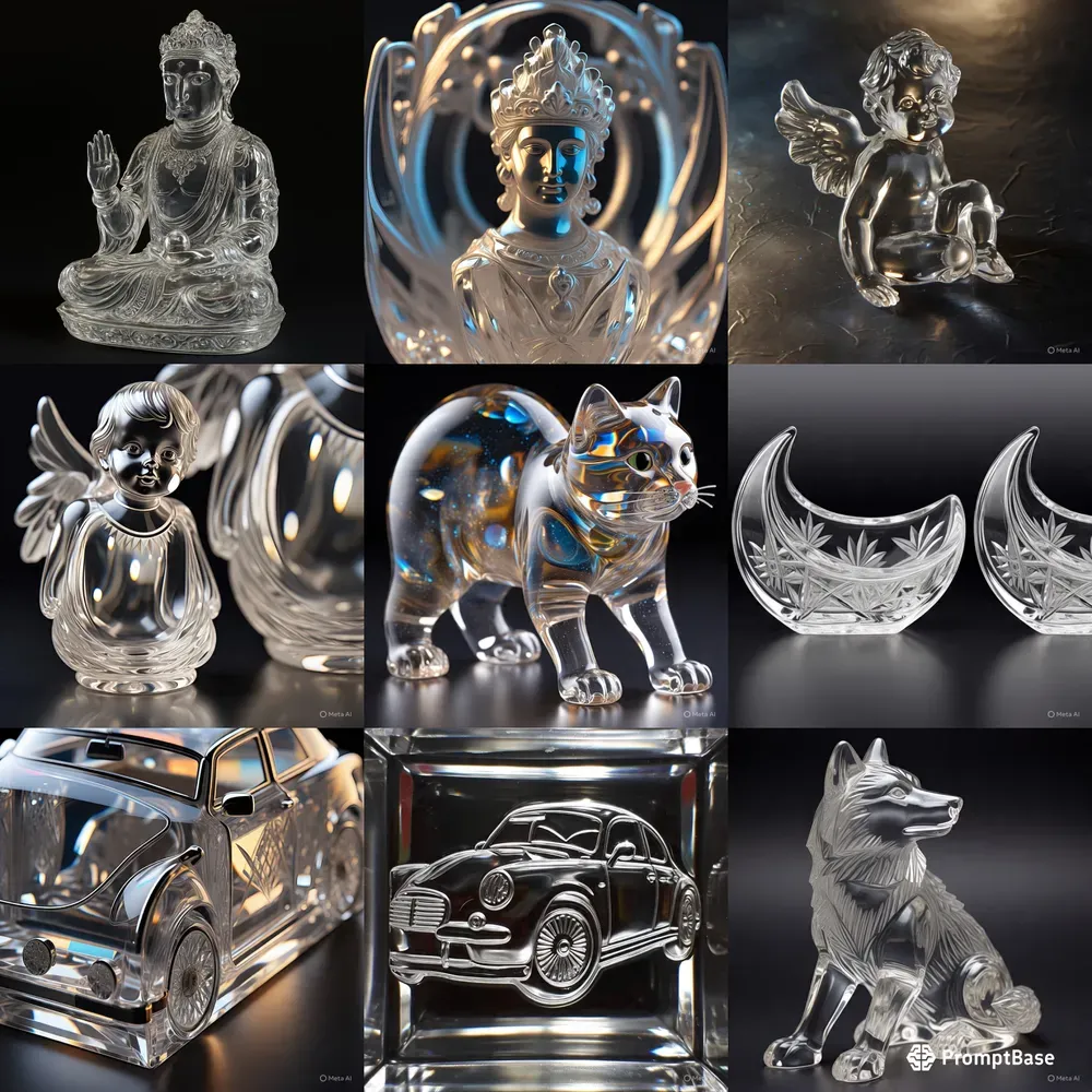 High Elegance Crystal Porcelains