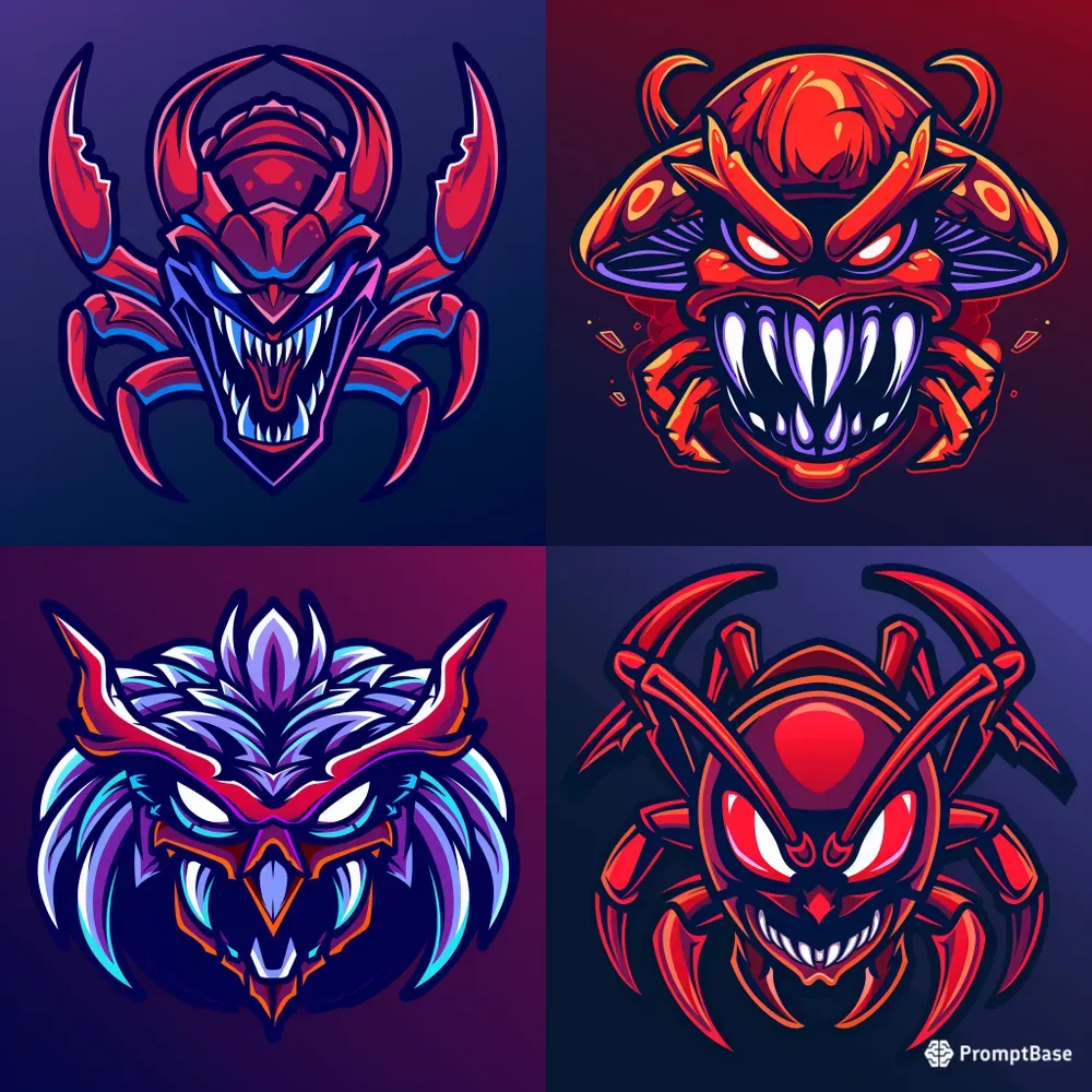Esports Gaming Mascot Logo Generator