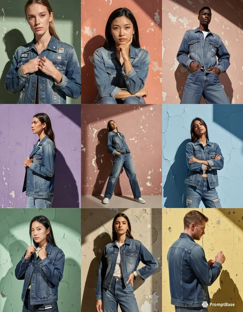 Minimalist Luxury Studio Denim Fluxes