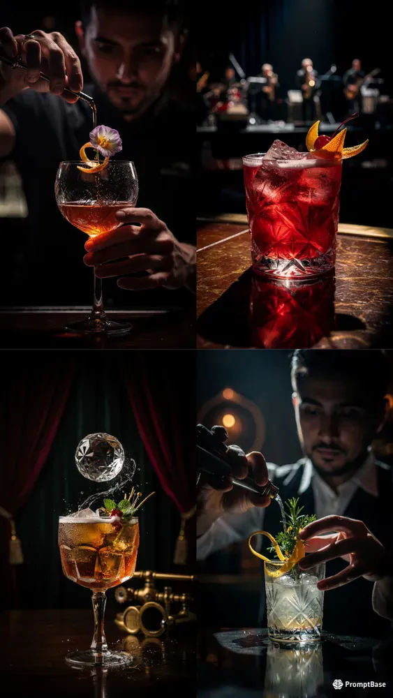 Cinematic Theatrical Mixology