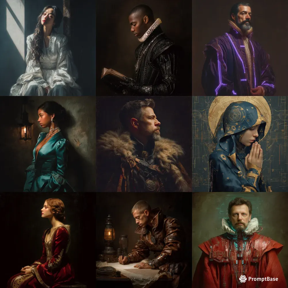 Neorenaissance Portraits