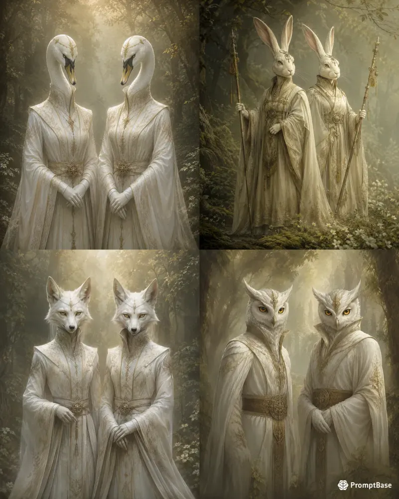 Ethereal Ivory Guardians