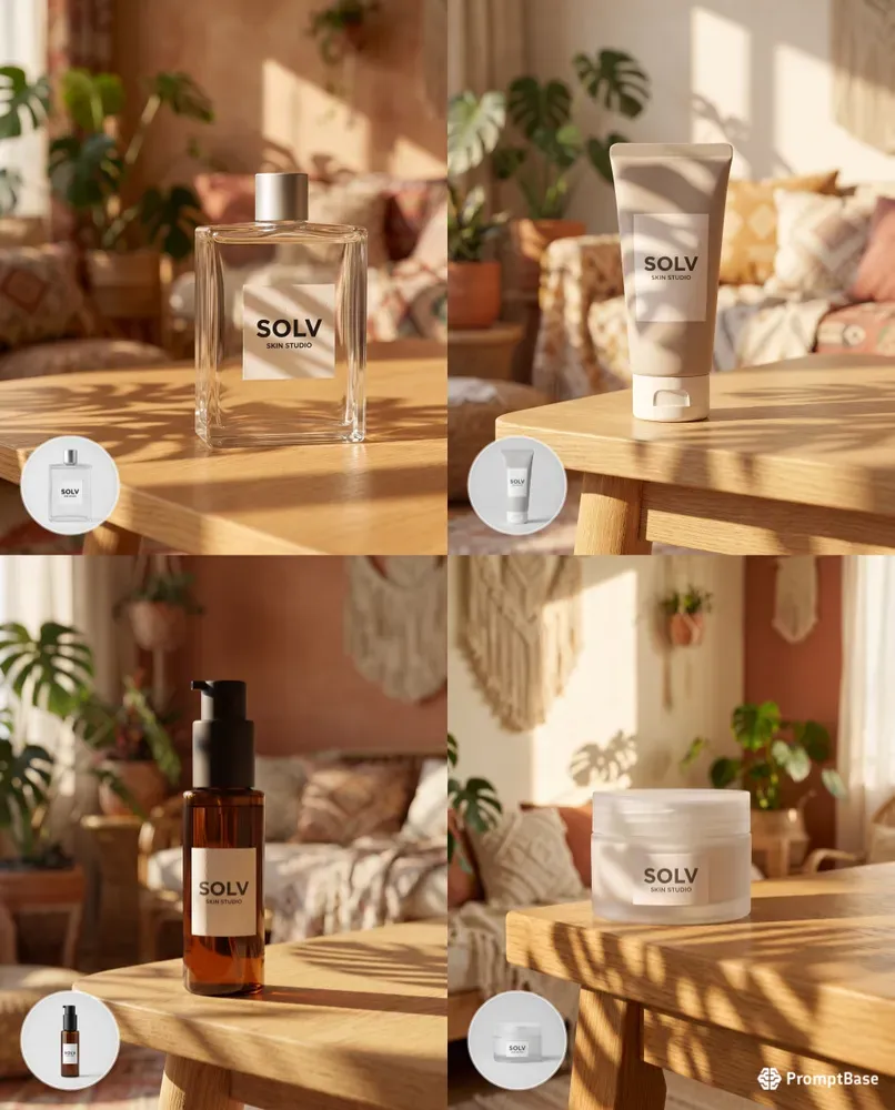 Cozy Bohemian Product Photography