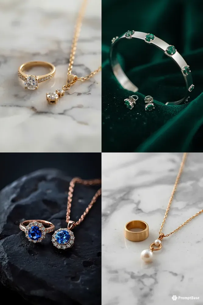 Luxury Jewelry Product Photography