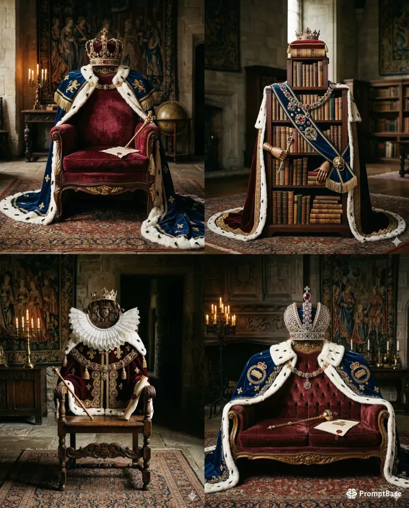 Royal Furniture Portraits