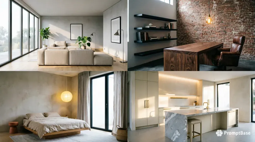 Luxury Interior Virtual Staging Empties