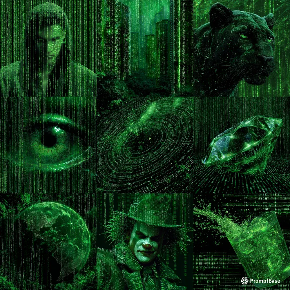 Matrixed Cyberpunk Codes