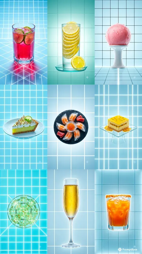 Translucent Acrylic Grid Stages