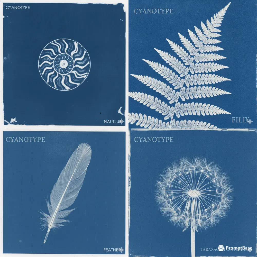 Cyanotype The Blueprints
