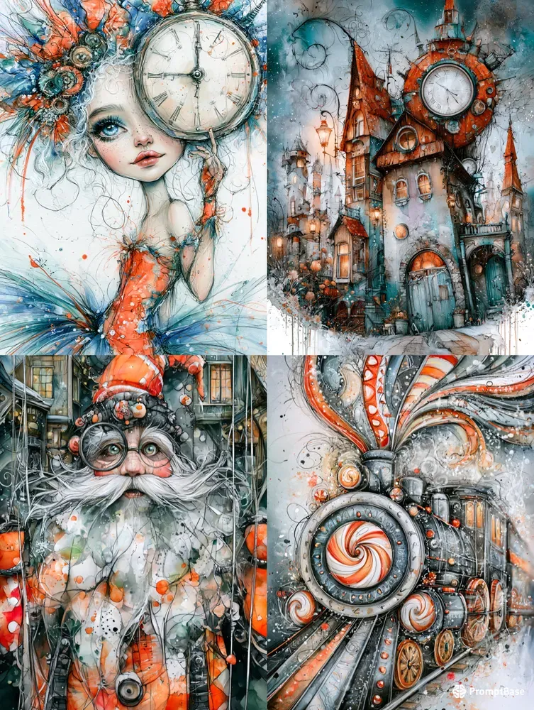 Santa Toyshop Junk Journals