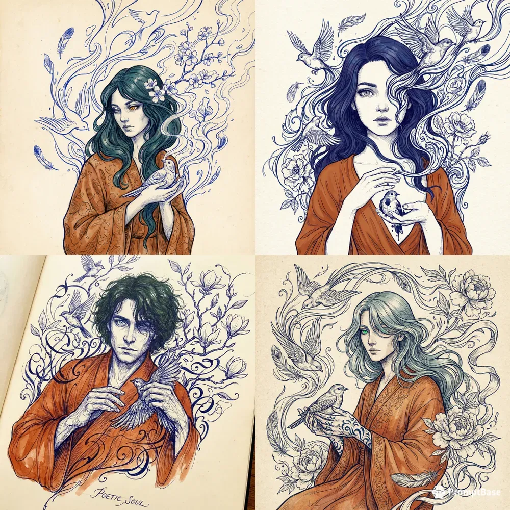 Blue Metamorph Muses