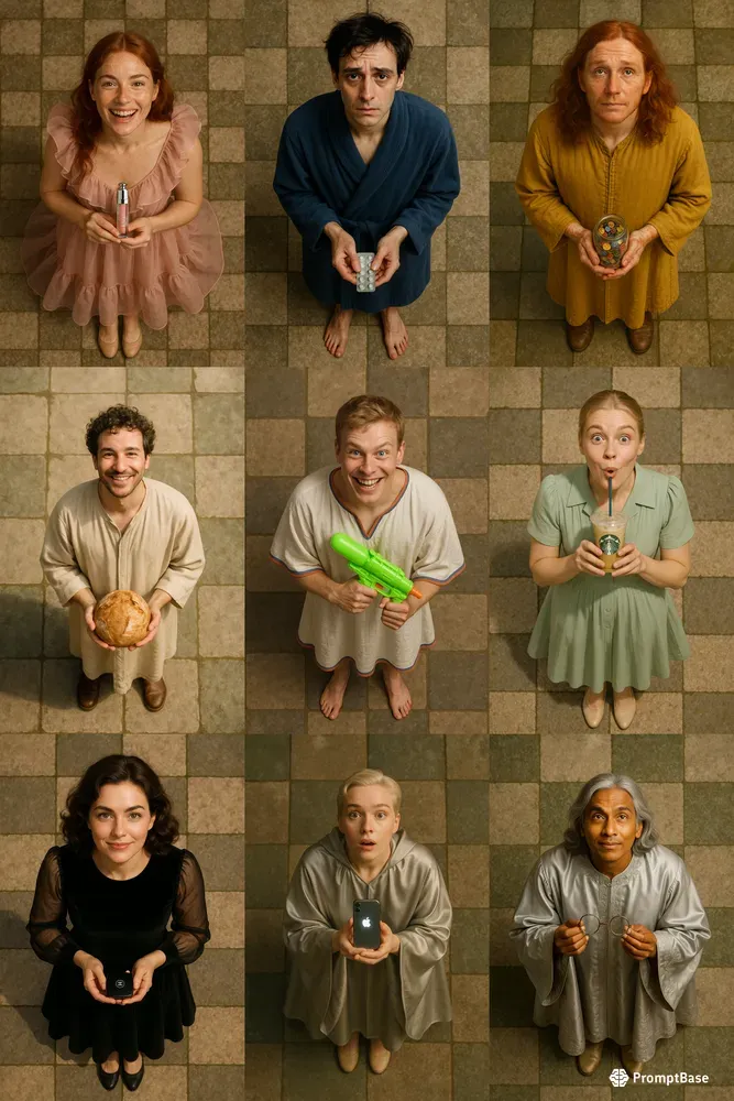 Topdown Human Style Scene Generators