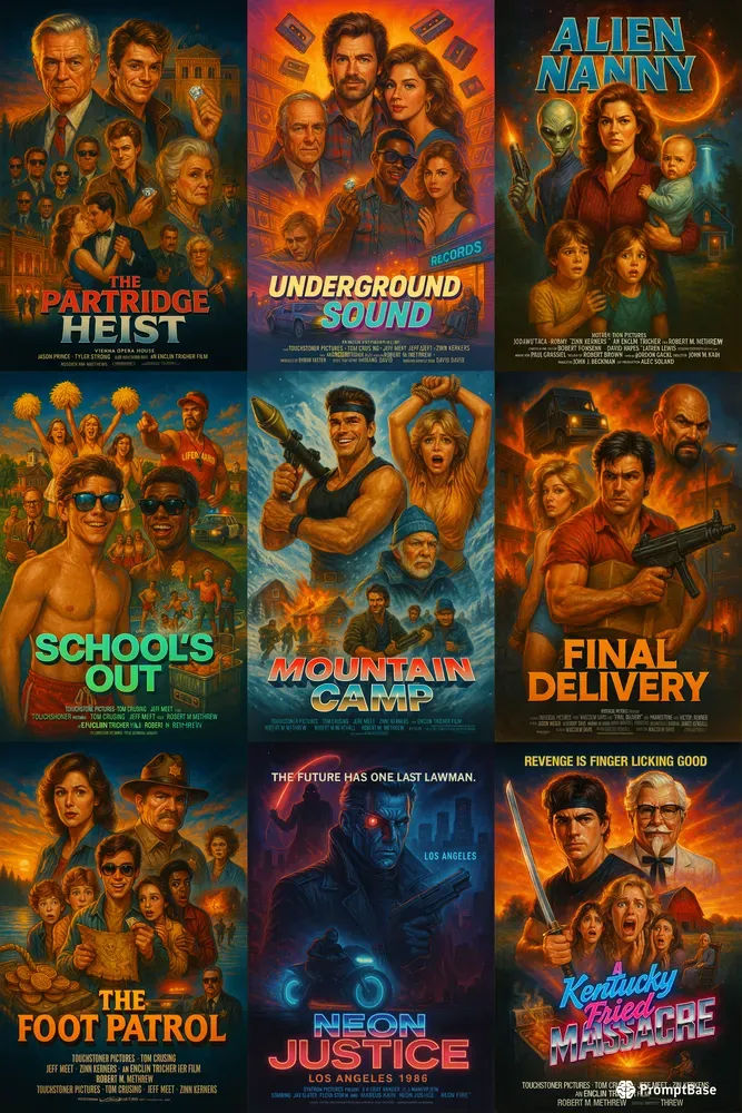 80s Movie Poster Makers