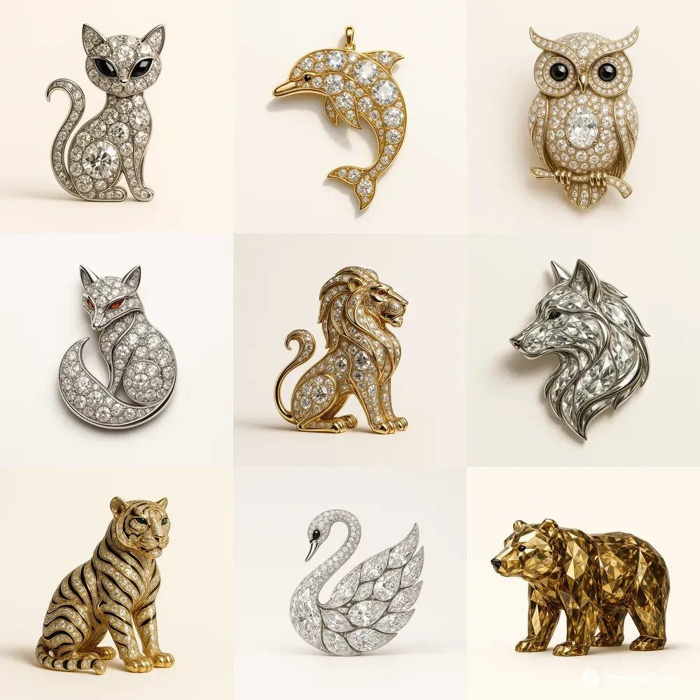 Animalshaped Jewel Designs