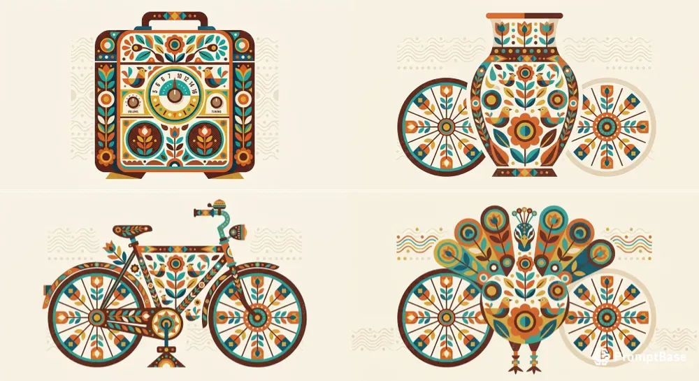 Midcentury Folk Icons