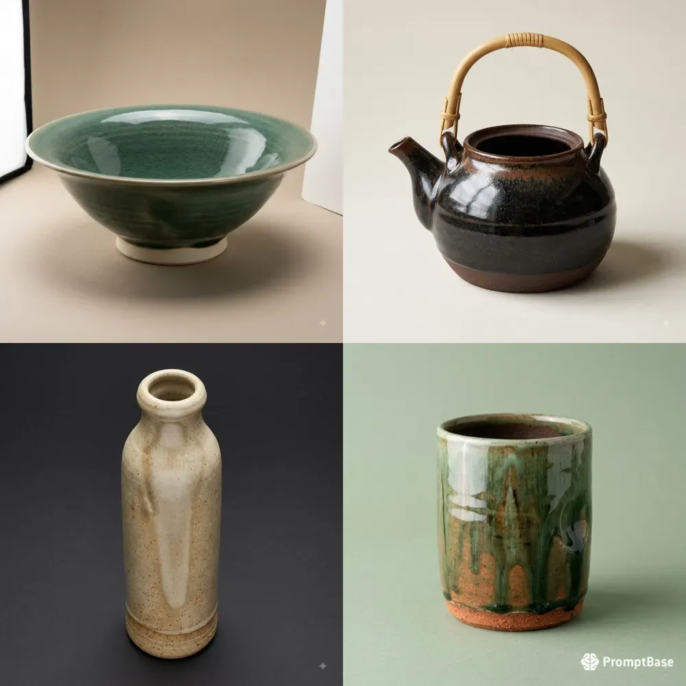 Studio Ceramic Glaze Photography