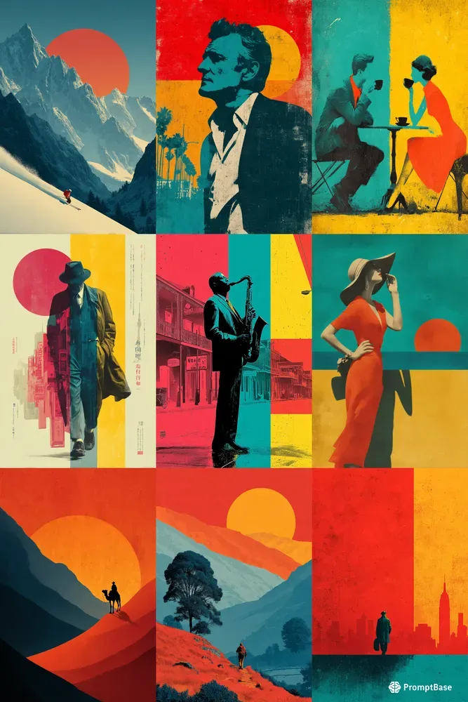 Cinematic Lifestyle Posters