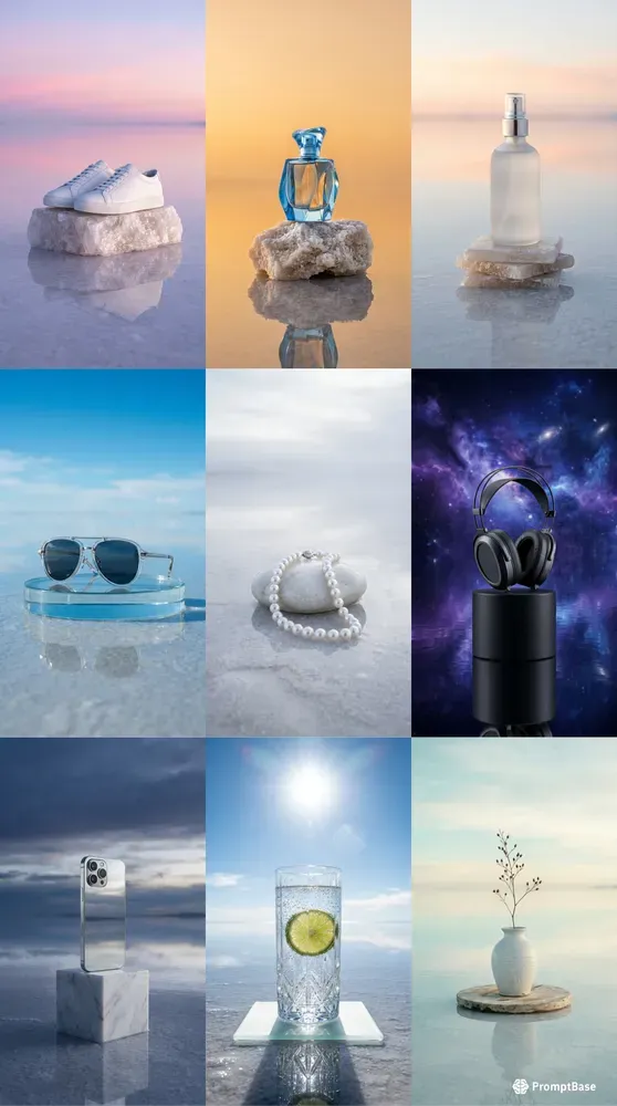 Infinite Mirrors The Ethereal Salt Flats