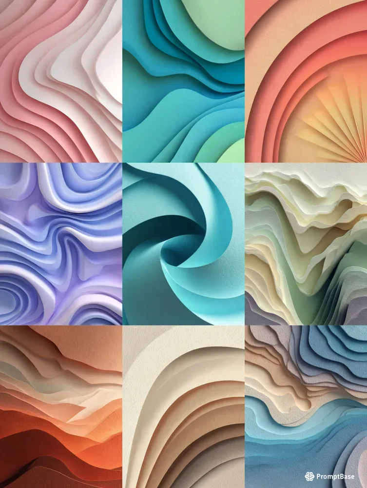 Abstract 3D Reliefs