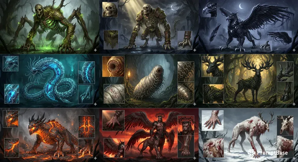 Dark Fantasy Creature Concept Art Ii