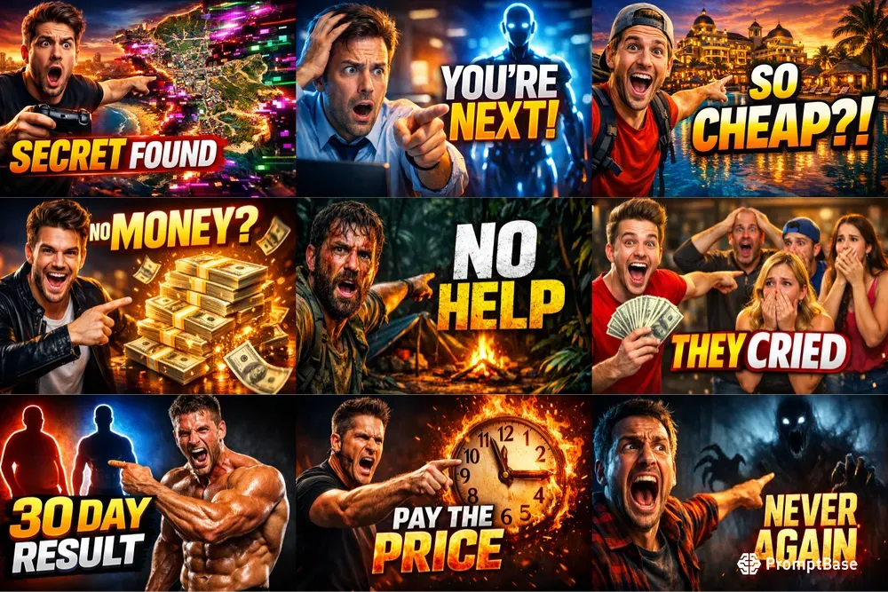 Viral YouTube Thumbnail Generator