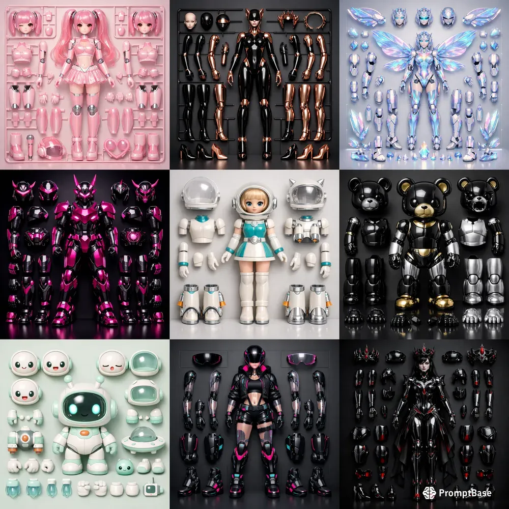 Modular Android Character Sheets