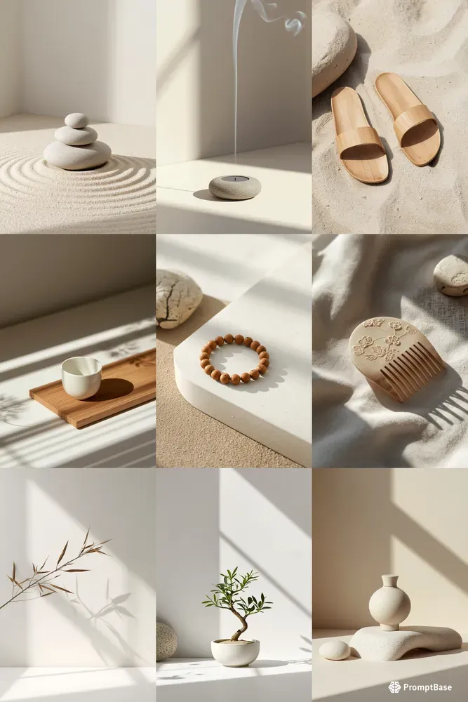Refined Minimalist Zen Objects