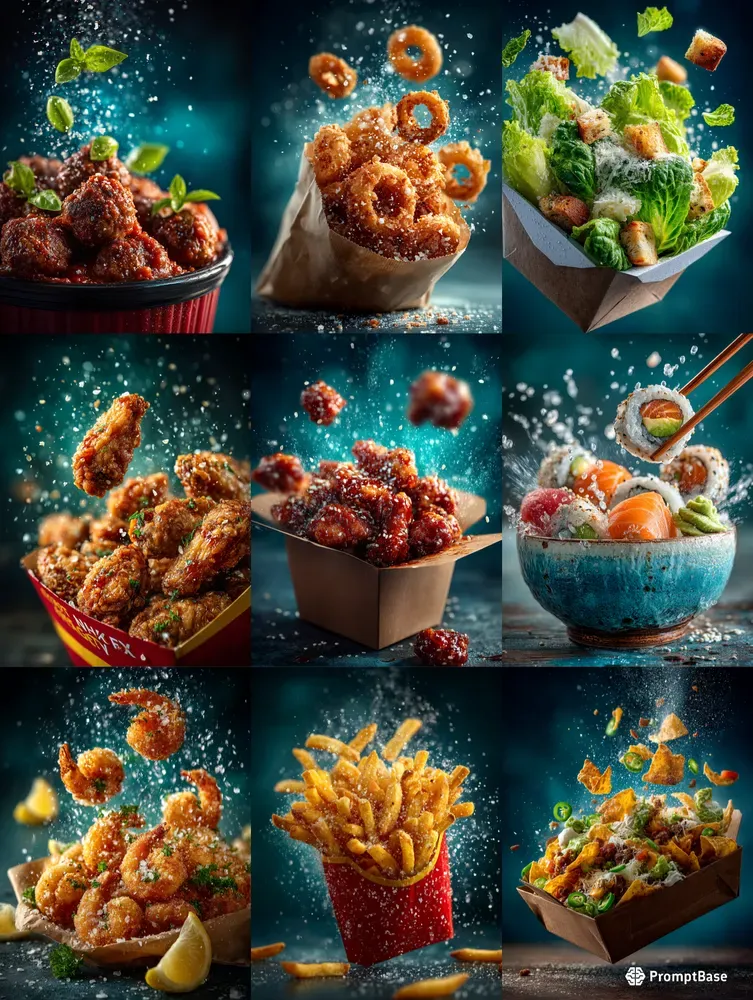 Culinary Dynamic Food Photography