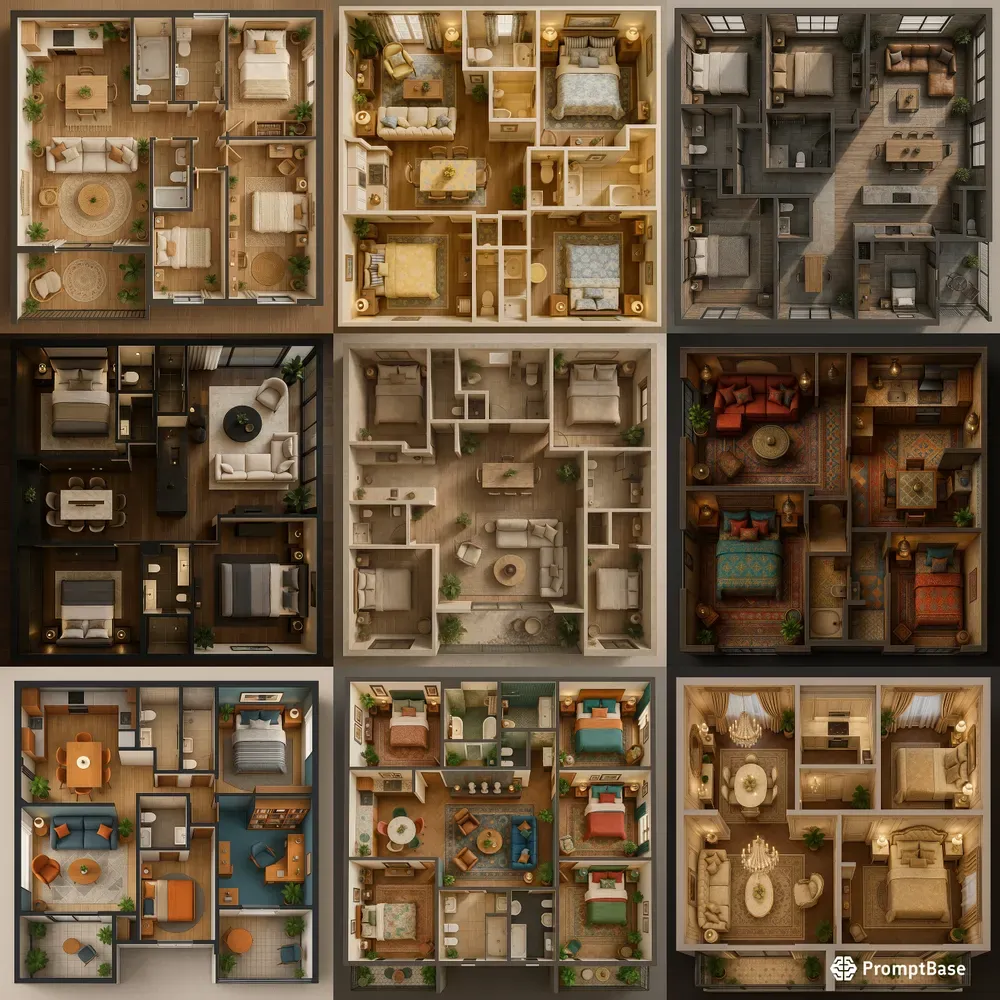 3D Floor Plans