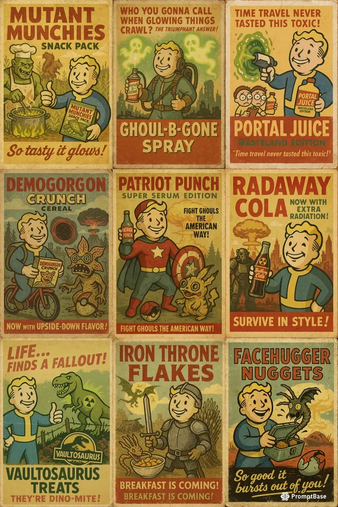Fallout Parody Advertisings