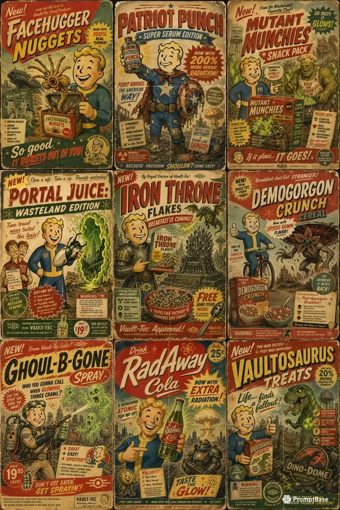 Fallout Parody Advertisings